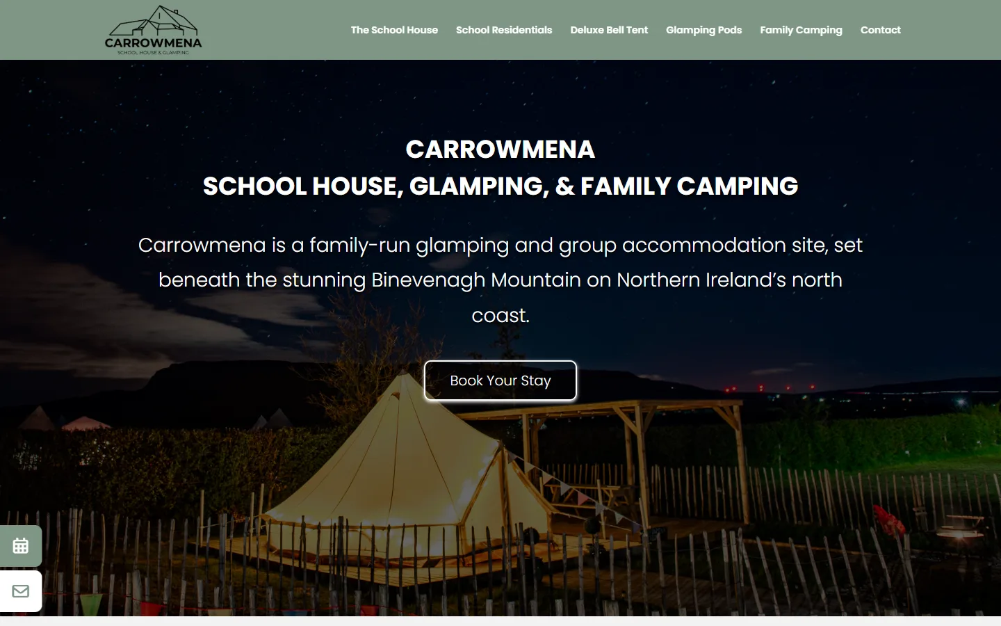 The Carrowmena website